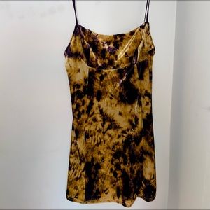 Urban Outfitter Velvet Mini Dress